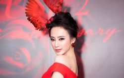 Angela Phương Trinh thể hiện vẻ sang chảnh với mũ tổ chim