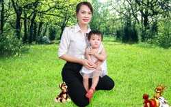 Lau nước mắt, mẹ đơn thân vừa nuôi con thơ vừa đèn sách