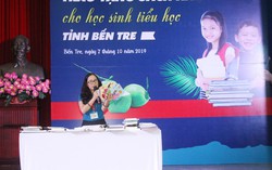 Hơn 31 ngàn đầu sách, tạp chí tặng học sinh tiểu học Bến Tre