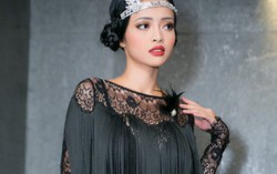 Diễn viên Thanh Trúc khác lạ, quyến rũ trong trang phục Gastby