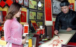 3 địa chỉ du xuân dạo phố xin chữ 'Ông Đồ' ở Hà Nội