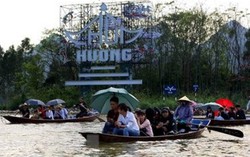 Chùa Hương tấp nập trước ngày khai hội Xuân Kỷ Hợi