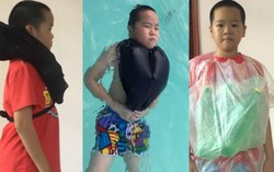 3 kiểu áo phao tự tạo cho trẻ mùa lũ của cô giáo Hà Nội