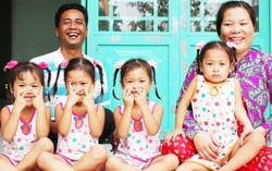 Xuân cả 4 mùa trong gia đình chị em gái sinh tư