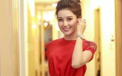 Huyền My tân trang nhan sắc chuẩn bị thi Hoa hậu Hòa bình Thế giới
