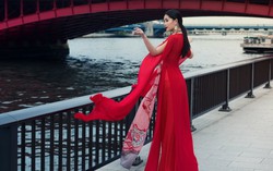 Lê Âu Ngân Anh khoe vẻ đẹp bí ẩn ở phố phường Tokyo