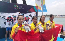 Hội LHPN Việt Nam gửi thư chúc mừng Đội rowing nữ tại ASIAD 2018