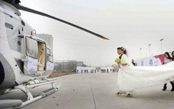 ​Thuê nguyên chuyến máy bay rước dâu