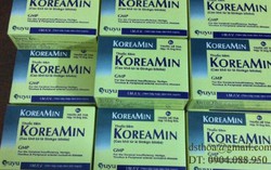 Đình chỉ lưu hành lô thuốc tiêm Koreamin của Công ty cổ phần dược phẩm Vĩnh Phúc
