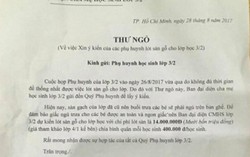 Hiệu trưởng muốn "xà xẻo" mới có ban phụ huynh hình thức