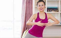 Cùng Yến Trinh tập cho cơ thể thon gọn