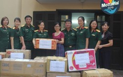 Phụ nữ Công ty Trắc địa Bản đồ ủng hộ Chương trình Mottainai 2016