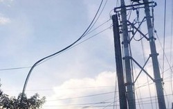 Vướng phải dây điện do xe tải làm đứt, nữ sinh 17 tuổi tử vong