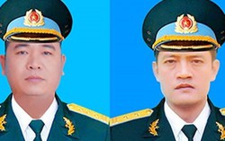 Cấp Bằng 'Tổ quốc ghi công' cho 2 phi công hy sinh