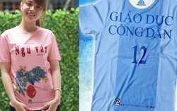 Chủ nhân của mẫu áo in hình bìa sách giáo khoa 'gây bão' mùa thi
