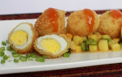Trứng cút chiên xù cho bé yêu