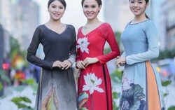 Thi 'Duyên dáng áo dài' TPHCM không chấp nhận 'áo dài + váy đụp'