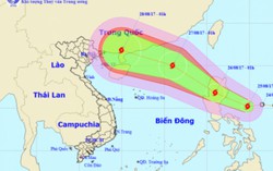 Xuất hiện cơn bão mới