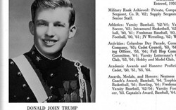 Thời đi học rực rỡ của ông Donald Trump