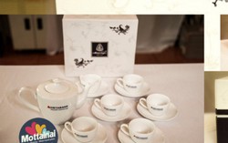 Bộ bình trà sứ lịch sự dành cho phòng khách 