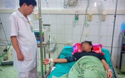 Uống rượu ngâm củ ấu tẩu, 2 người suýt mất mạng