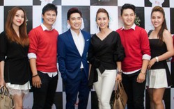 Nhóm V-Music "chạm mặt" Mây trắng, Mắt Ngọc và V-Music new