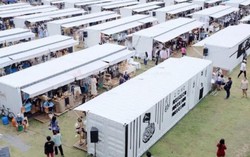 Hội chợ container đầu tiên ở Hà Nội