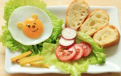 Bữa sáng ngon lành cho bé