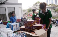 Cháy chung cư Carina: Nhiều đơn vị, cá nhân chia sẻ với nạn nhân