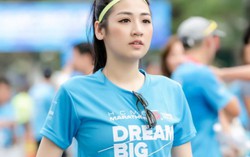 Á hậu Tú Anh thử sức ở marathon cự ly 5km