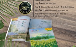 Báo cáo thường niên HDBank đạt giải Bạch kim Quốc tế