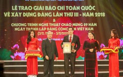 Giải Búa liềm vàng là dịp nhìn lại công tác xây dựng Đảng trong năm qua