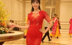 Hoa hậu Nguyễn Thu Thủy rạng rỡ chấm thi Hoa hậu Bản sắc Việt