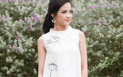 Thu Quỳnh “Sống chung với mẹ chồng” tái xuất làm mẫu ảnh