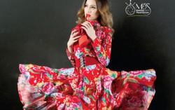 Style street Đỏ năng động của thí sinh Miss Photo 2017