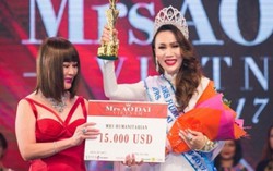 Doanh nhân Đỗ Lan giành vương miện hoa hậu nhân ái