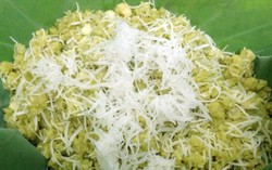 Tuyệt chiêu làm xôi cốm dẻo thơm mùa thu Hà Nội