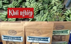 Người phụ nữ Tày với sản phẩm bim bim chuối xanh 'độc' lạ
