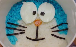 Cơm Doreamon ngộ nghĩnh cho bé