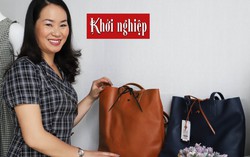 'Vượt vũ môn' tạo thương hiệu túi xách thời trang Việt 