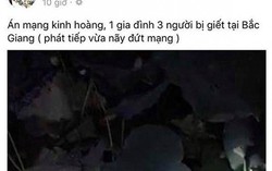 Công an xác minh trang facebook đưa tin ‘án mạng 3 người chết ở Bắc Giang’