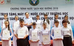 Long An: Hơn 14 ngàn giáo viên học sinh có nguồn nước sạch uống trước thềm năm học mới