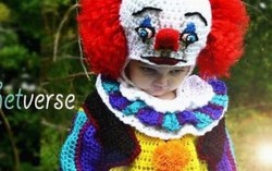 Mẹ kỳ công đan trang phục Halloween cho các con
