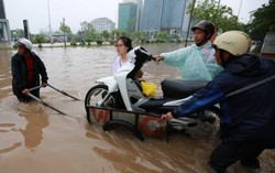 Hà Nội ngập gần bằng trận lụt lịch sử 2008