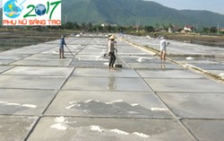 Ý tưởng sáng tạo giúp nông dân Quảng Bình tăng năng suất muối
