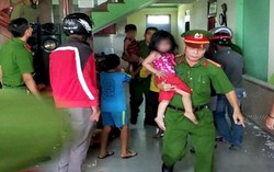 Giải cứu thành công 3 cháu bé bị bố nhốt trong nhà đòi tự thiêu
