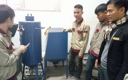 Máy cơ khí 'made by thầy và trò' giúp nông dân nhàn tênh