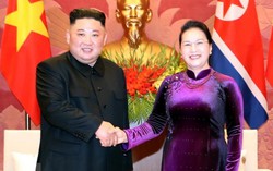 Chủ tịch Quốc Hội Nguyễn Thị Kim Ngân hội kiến Chủ tịch Kim Jong-un
