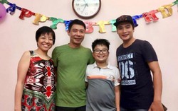 Công Lý đưa bạn gái mới về gặp vợ con