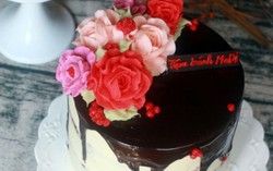 Tự tay làm bánh gato chocolate cho ngày Valentine